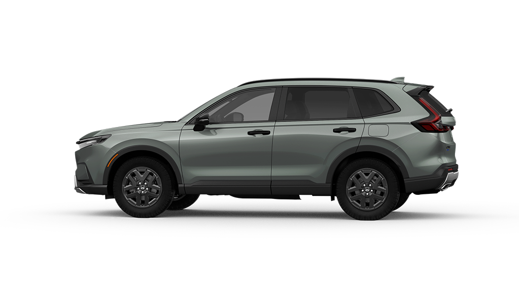2026 Honda CR-V 360 exterior spin in Ash Green Metallic